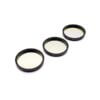 photo of three narrowband filters