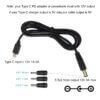 USB C Power Delivery to 12v Barrel Connector