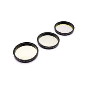photo of three narrowband filters